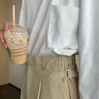 Suit Trousers Men's Formal Wear Casual Trousers Men's Straight Trousers Men's Solid Color Trousers Men