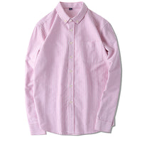 Spring Summer Long Sleeve Striped Shirt