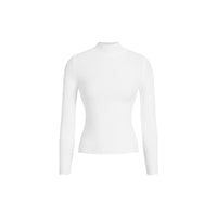 Women’s Knitted Crew-Neck Top – Slim Fit Sweater