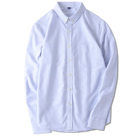 Spring Summer Long Sleeve Striped Shirt